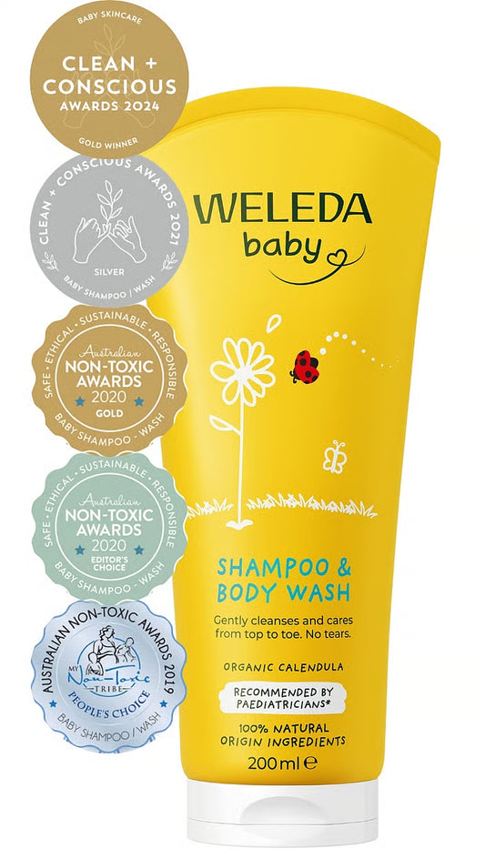 Calendula Shampoo and Body Wash