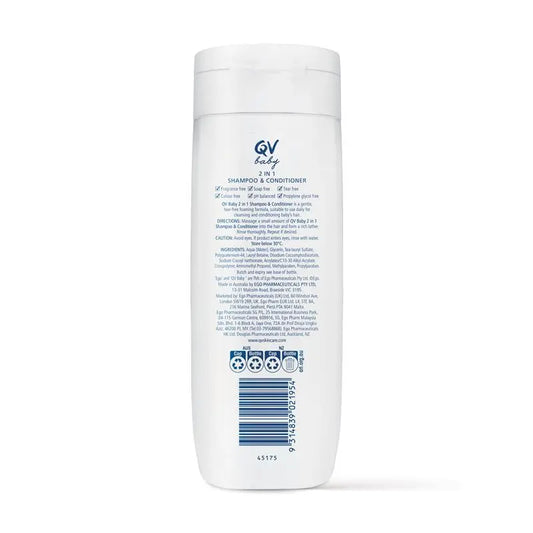 QV Baby Ego  2in1 Shampoo & Conditioner 250g