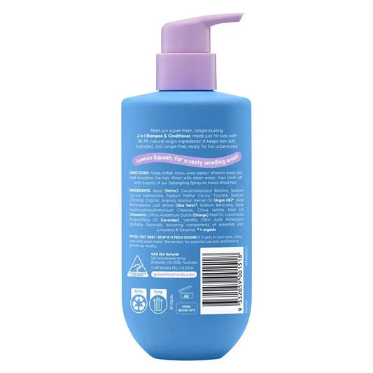 Gaia Natural Kids 2-in-1 Shampoo & Conditioner 350mL