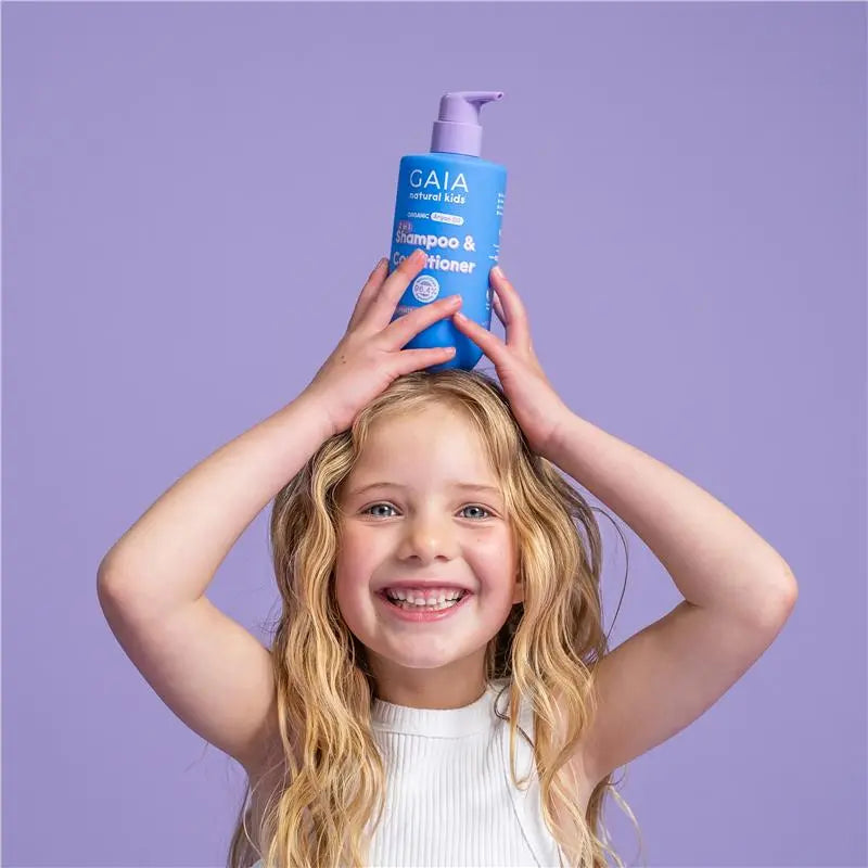 Gaia Natural Kids 2-in-1 Shampoo & Conditioner 350mL