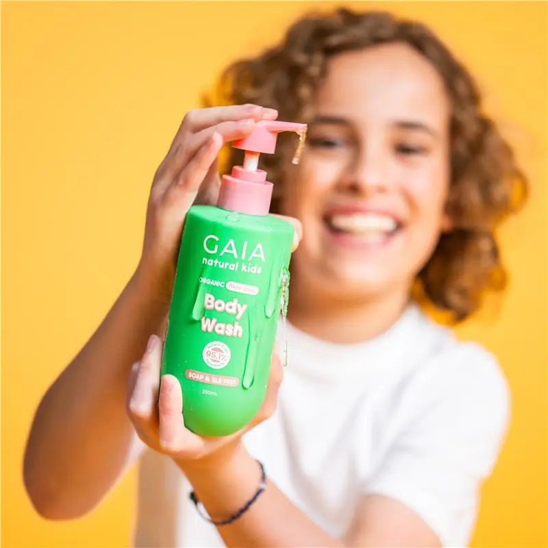 Gaia Natural Kids Body Wash 350mL